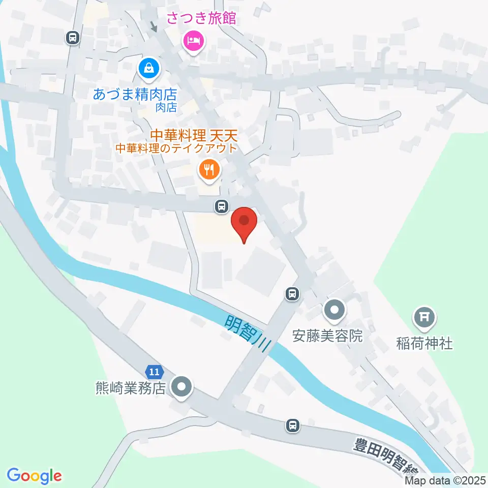 明智かえでホール周辺のコンビニエンスストア一覧地図