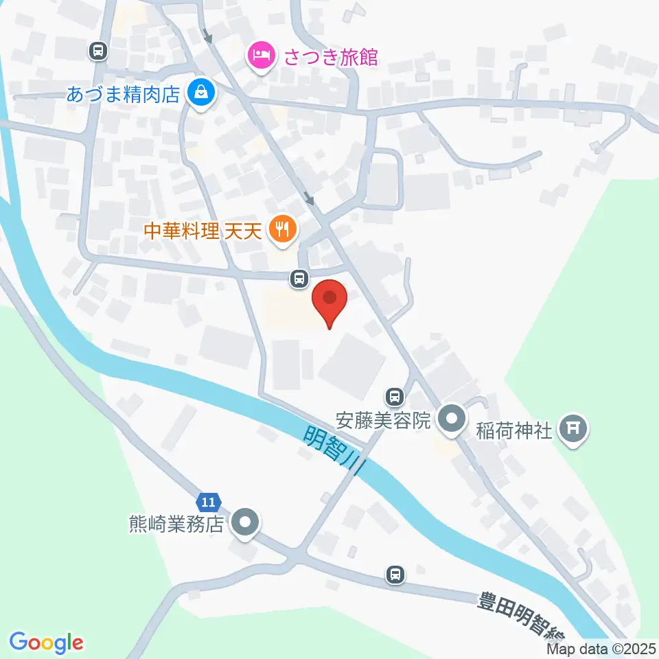 明智かえでホール周辺のコンビニエンスストア一覧地図