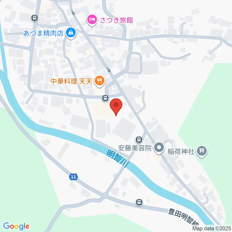 明智かえでホール周辺のコンビニエンスストア一覧地図