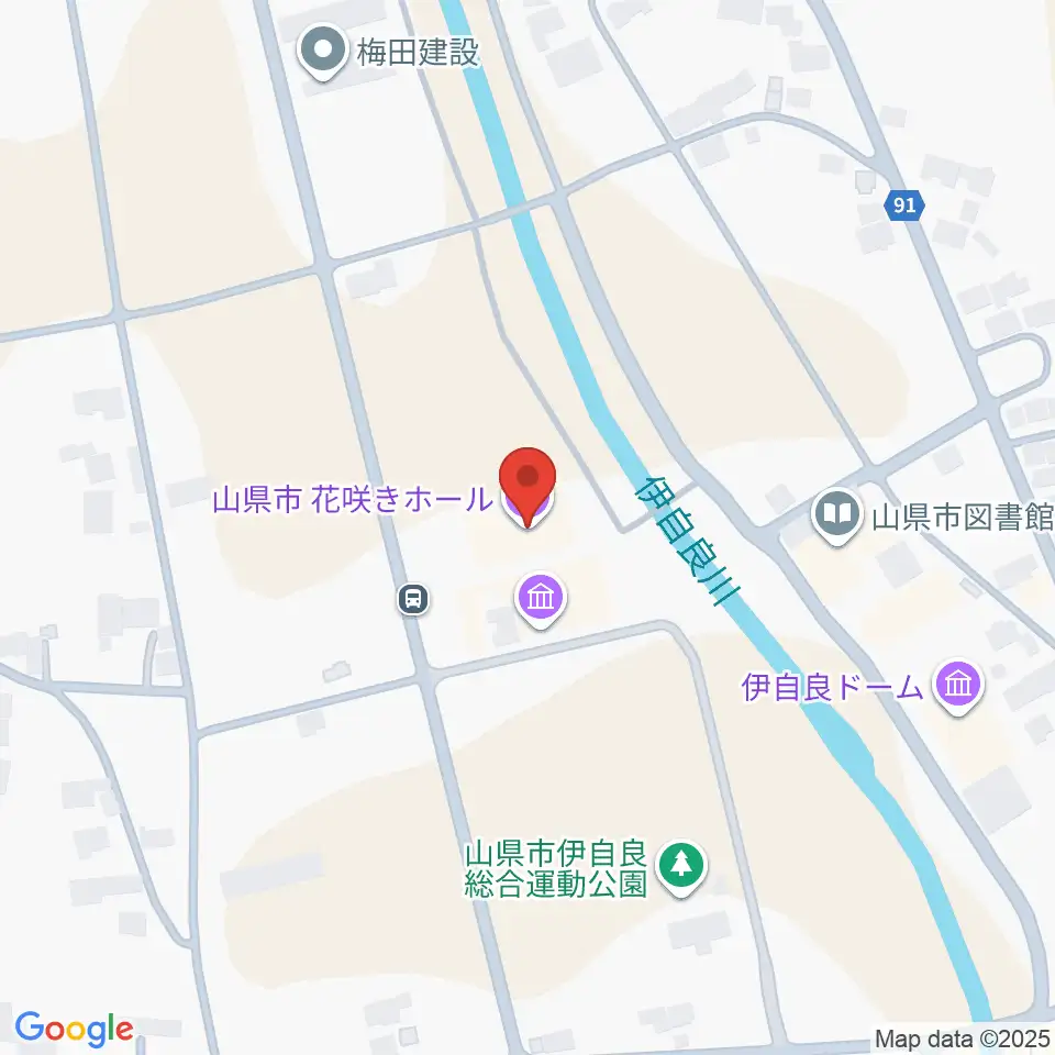 文化の里 花咲きホール周辺のコンビニエンスストア一覧地図