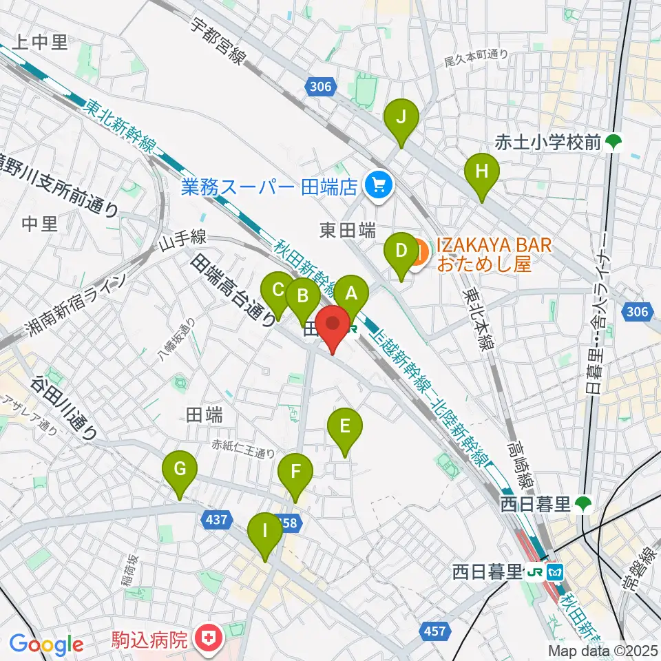 CPR STUDIO周辺のコンビニエンスストア一覧地図