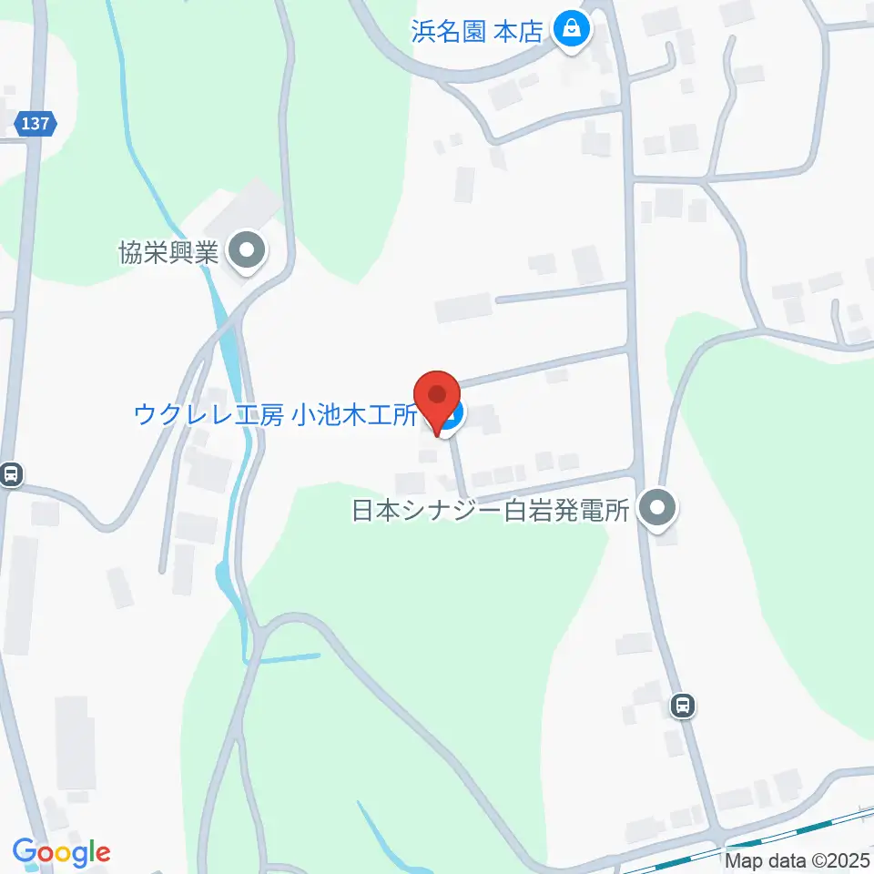 ウクレレ工房 小池木工所周辺のコンビニエンスストア一覧地図