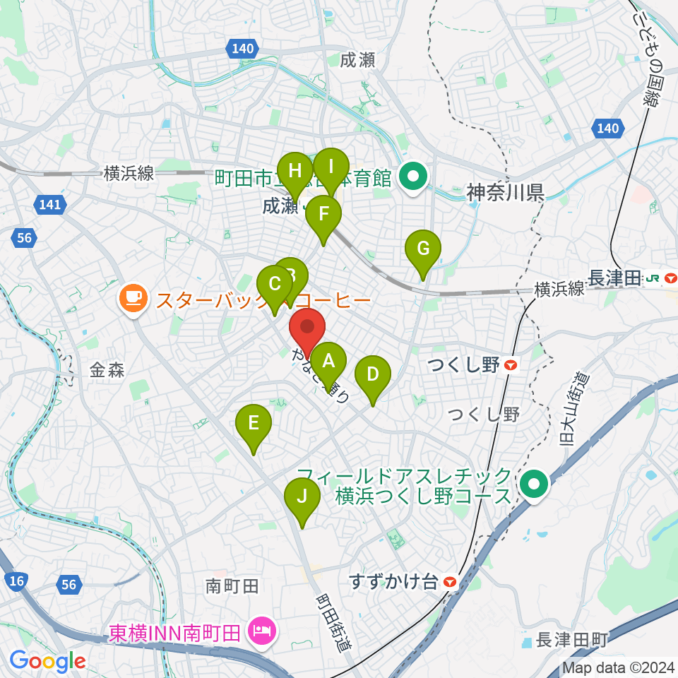 ダッチママスタジオ周辺のコンビニエンスストア一覧地図