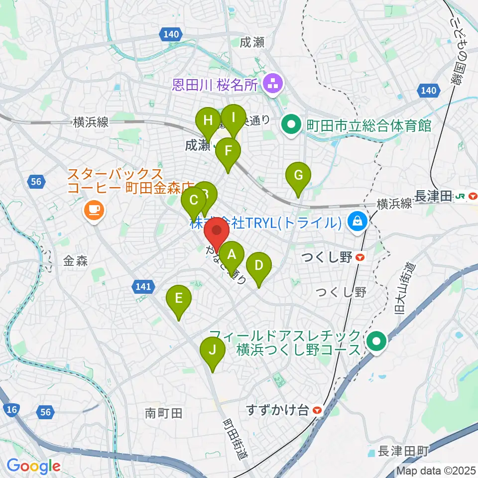 ダッチママスタジオ周辺のコンビニエンスストア一覧地図