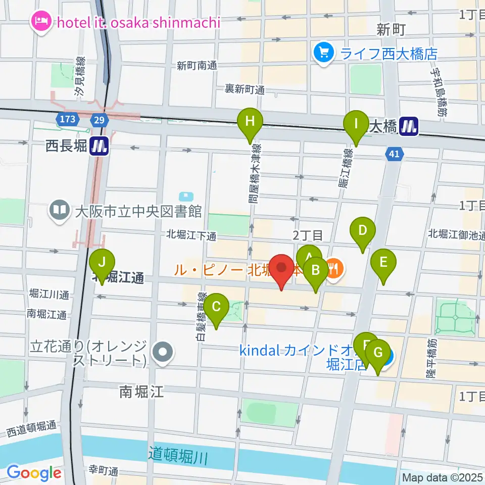 Corner Stone Bar周辺のコンビニエンスストア一覧地図