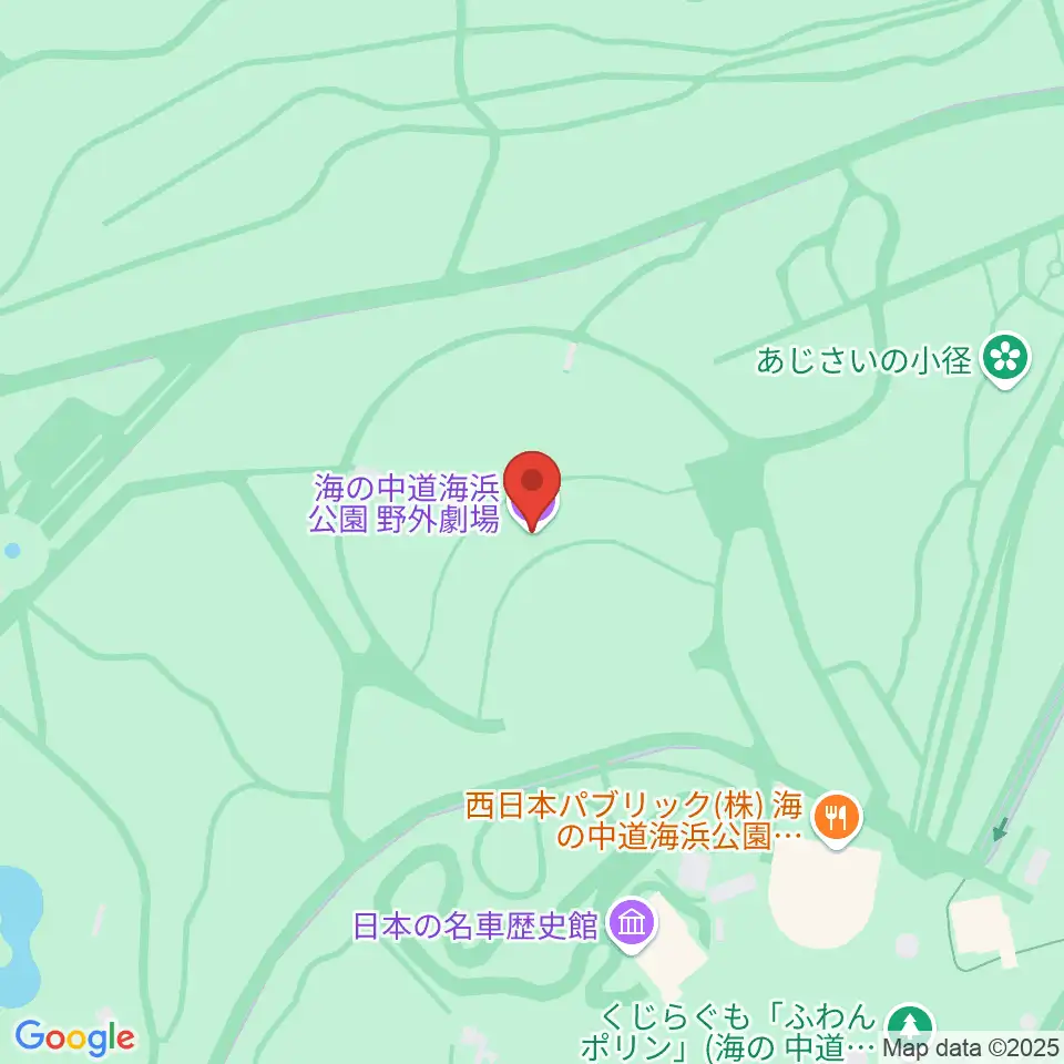 海の中道海浜公園 野外劇場周辺のコンビニエンスストア一覧地図