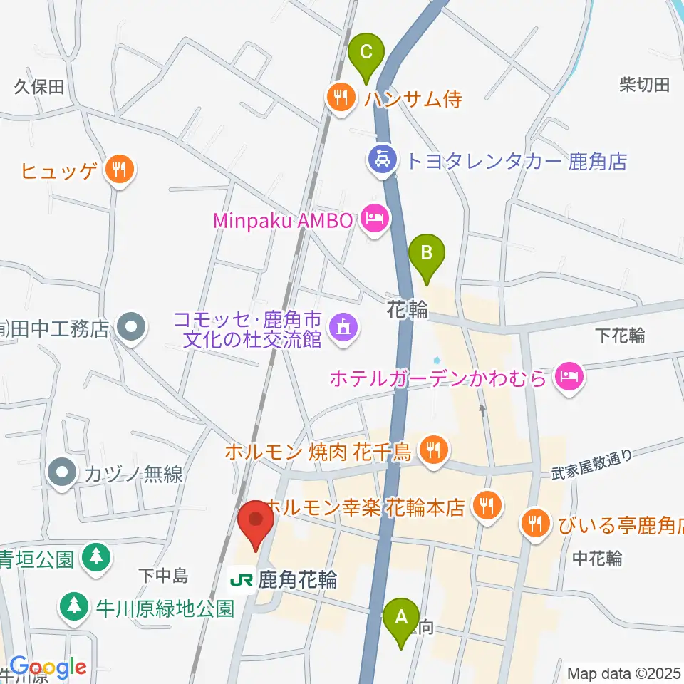 鹿角きりたんぽFM周辺のコンビニエンスストア一覧地図
