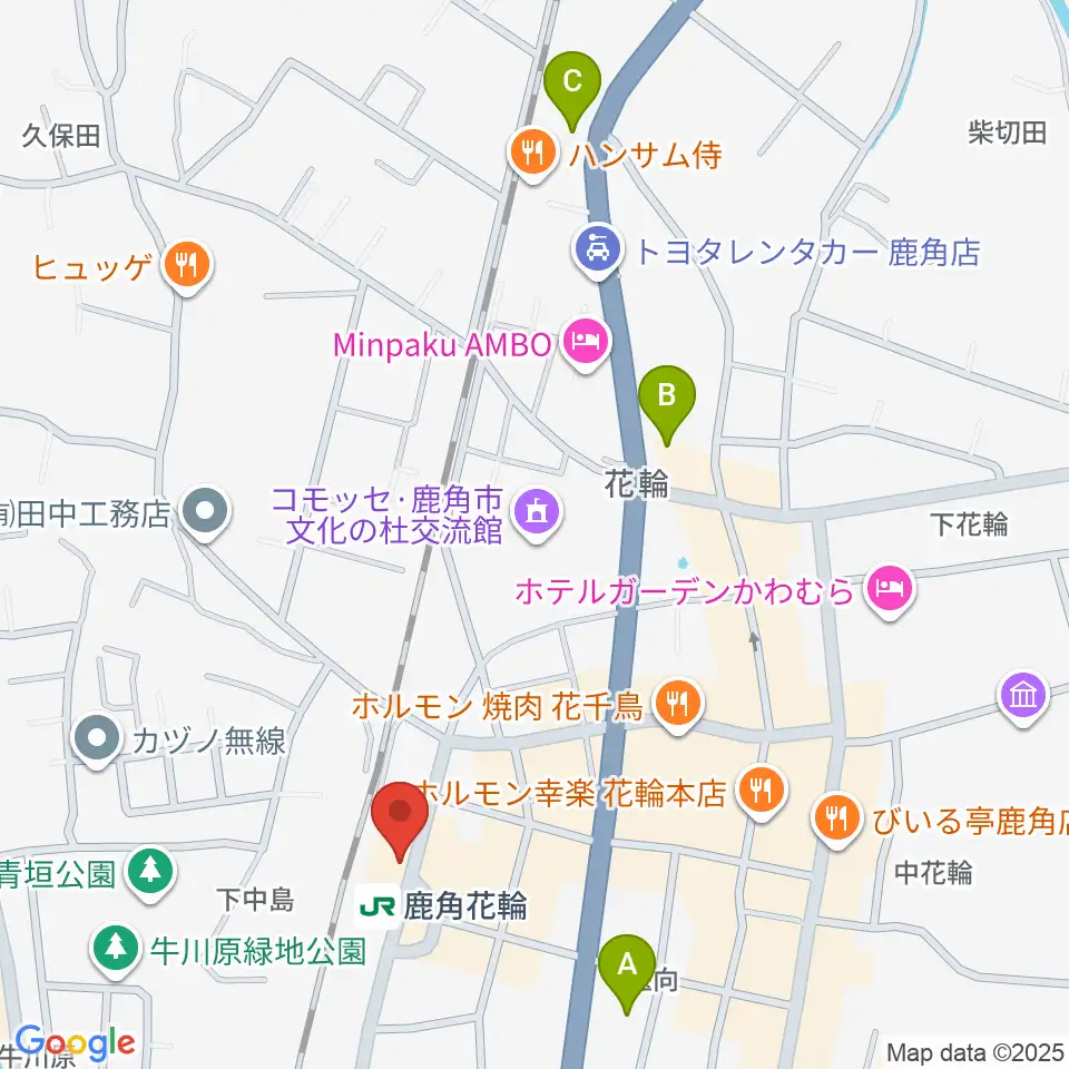 鹿角きりたんぽFM周辺のコンビニエンスストア一覧地図