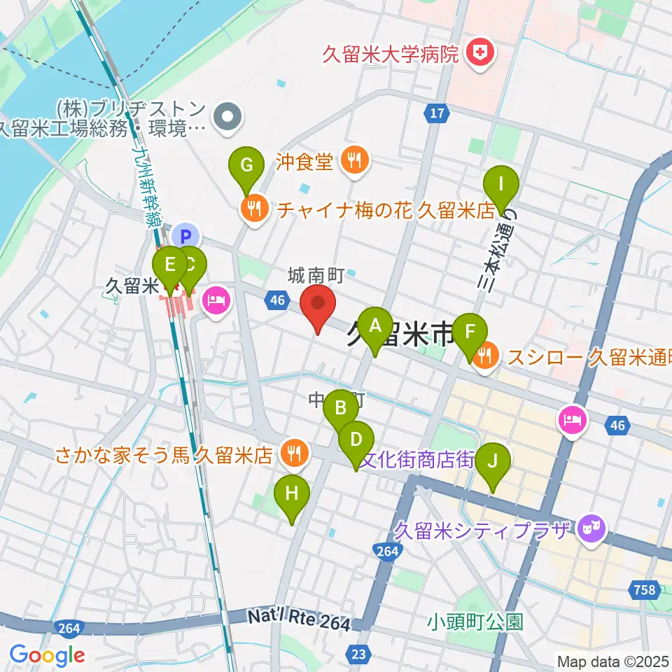 ゆめ色ピアノ教室周辺のコンビニエンスストア一覧地図