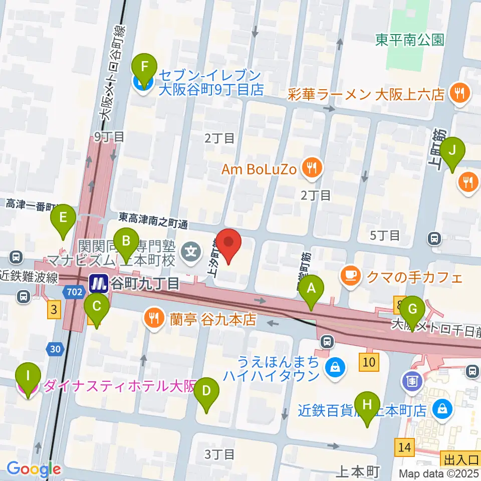 Little Egg Studio周辺のコンビニエンスストア一覧地図