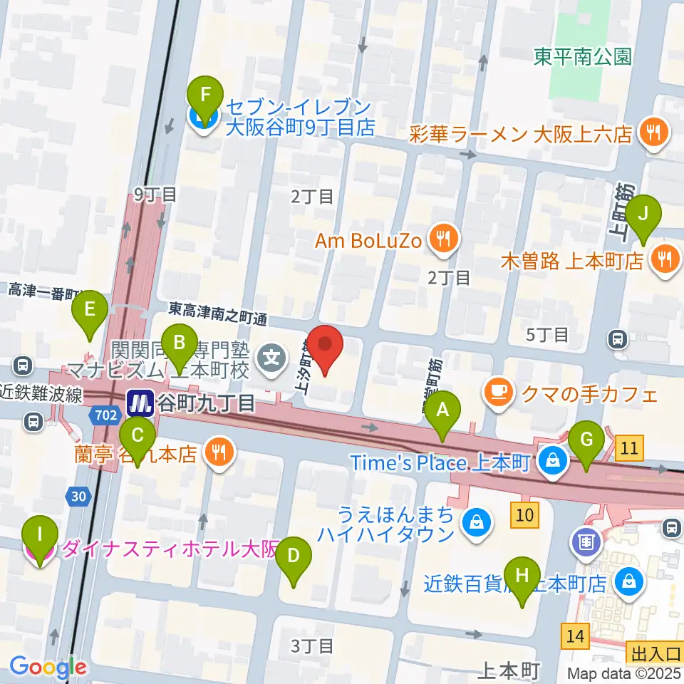 Little Egg Studio周辺のコンビニエンスストア一覧地図