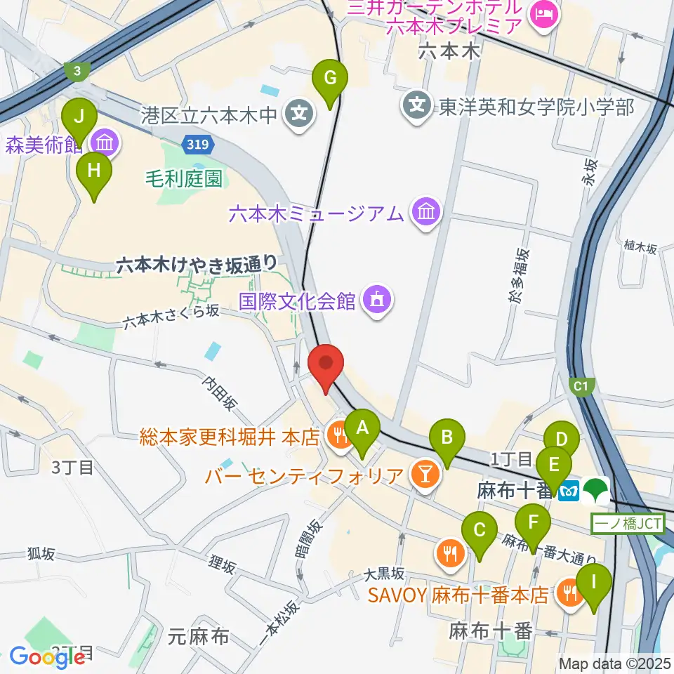 Heard Studio周辺のコンビニエンスストア一覧地図