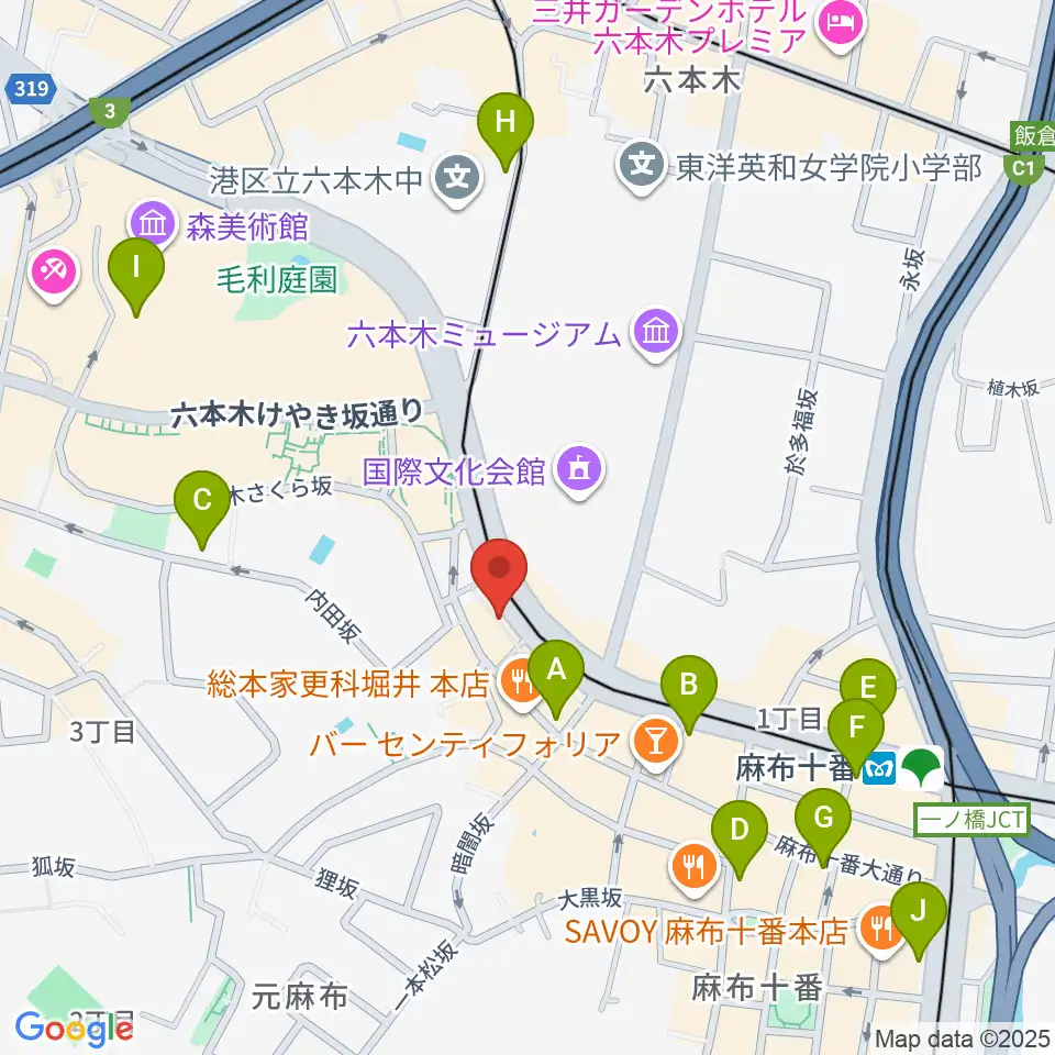 Heard Studio周辺のコンビニエンスストア一覧地図