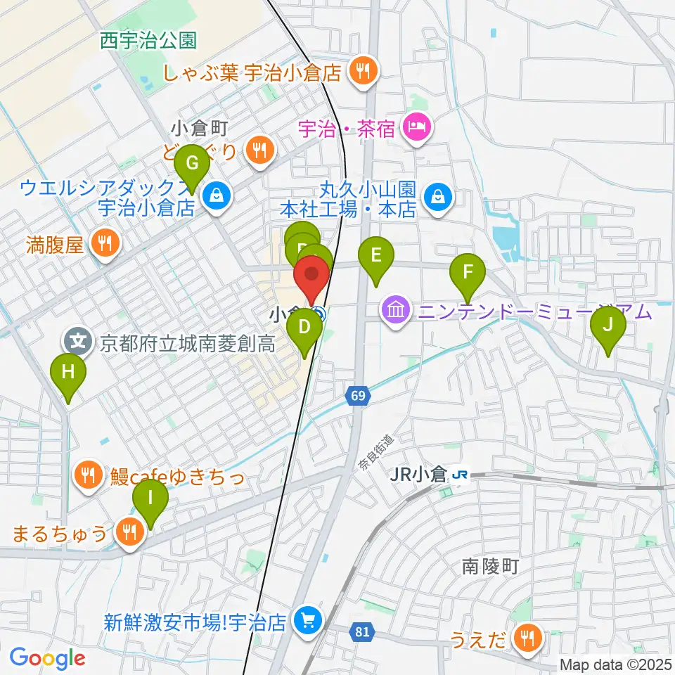 ソウルクリエイトミュージック周辺のコンビニエンスストア一覧地図