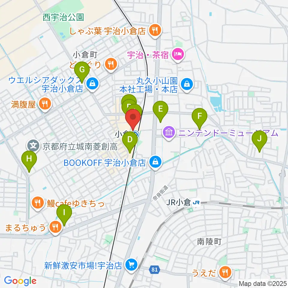 ソウルクリエイトミュージック周辺のコンビニエンスストア一覧地図