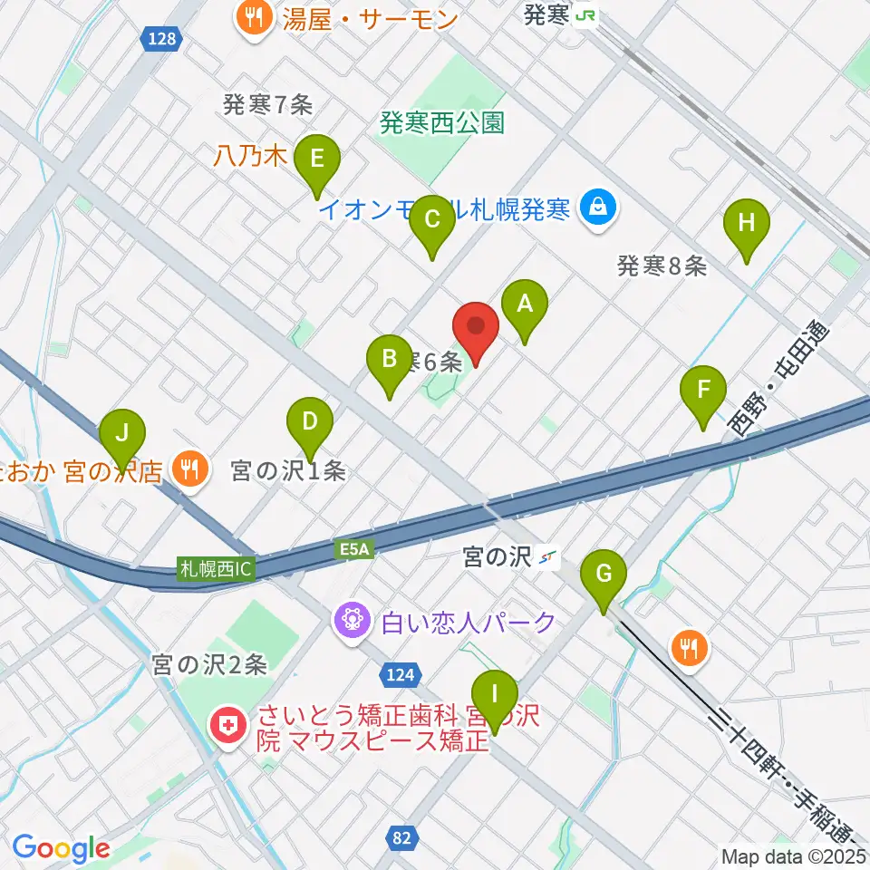 シンフォニカ・スクエア周辺のコンビニエンスストア一覧地図