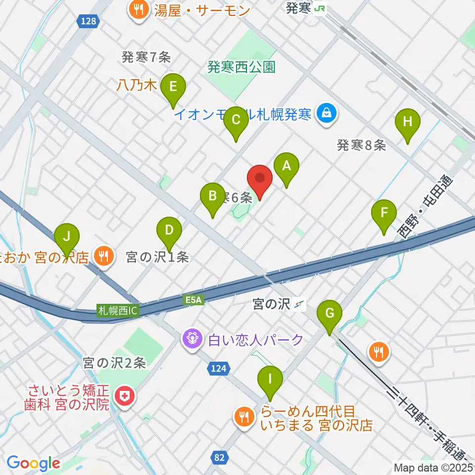 シンフォニカ・スクエア周辺のコンビニエンスストア一覧地図