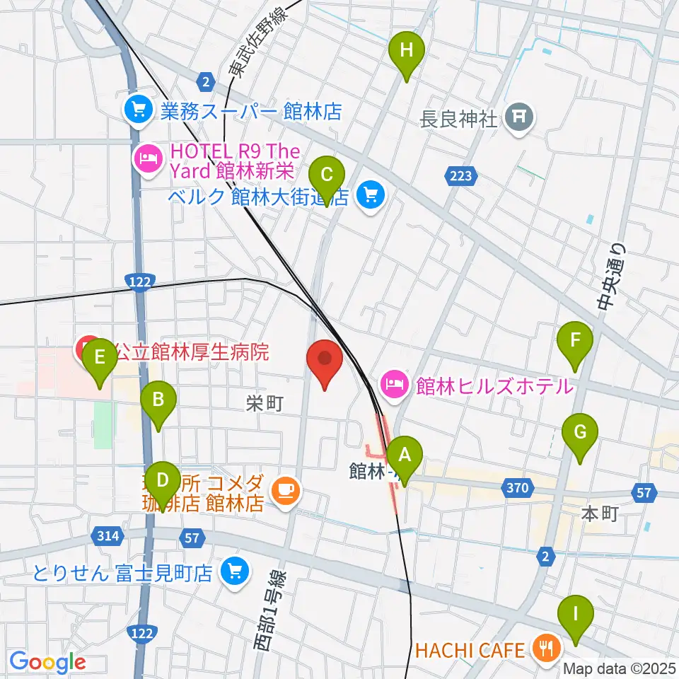文右衛門ホール周辺のコンビニエンスストア一覧地図