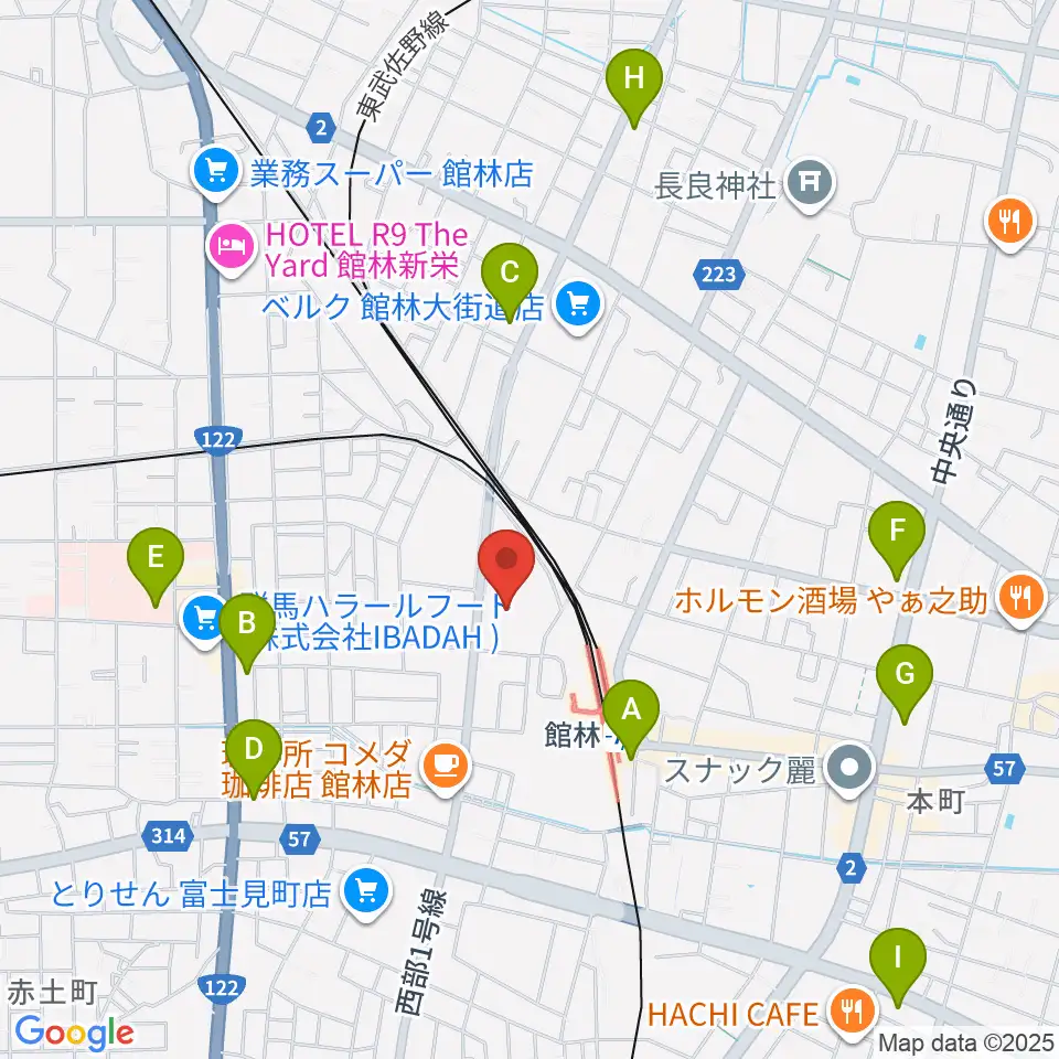 文右衛門ホール周辺のコンビニエンスストア一覧地図