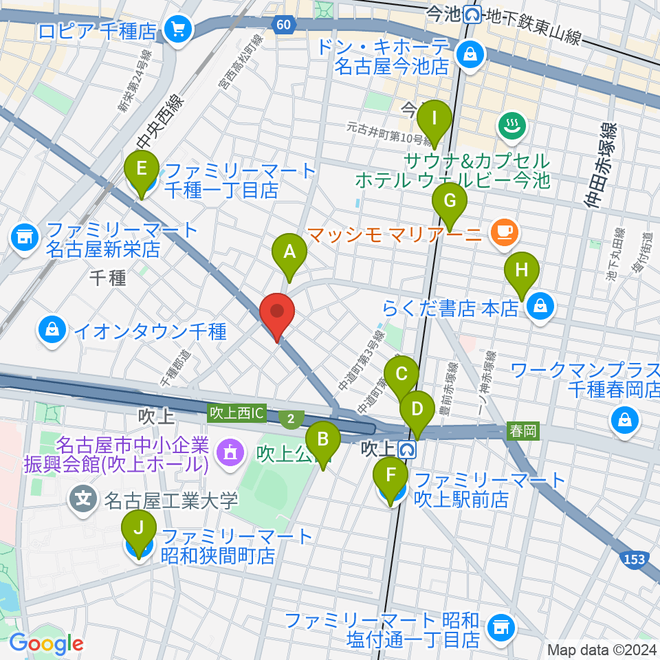 鑪ら場 たたらば周辺のコンビニエンスストア一覧地図