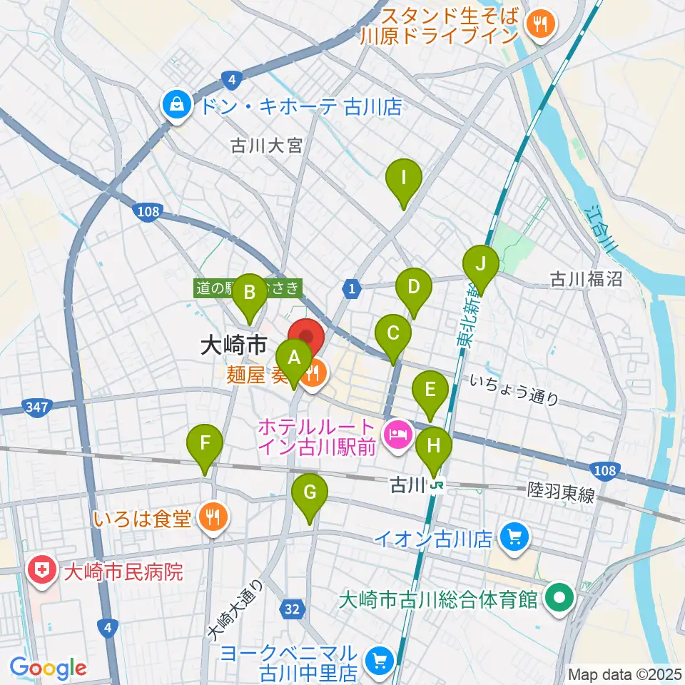 ソマキ・ミュージック周辺のコンビニエンスストア一覧地図