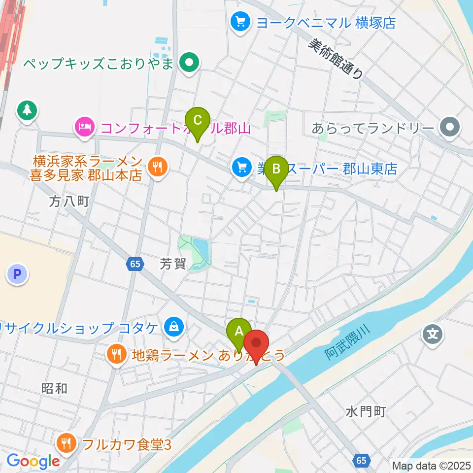 ココビートレコード周辺のコンビニエンスストア一覧地図