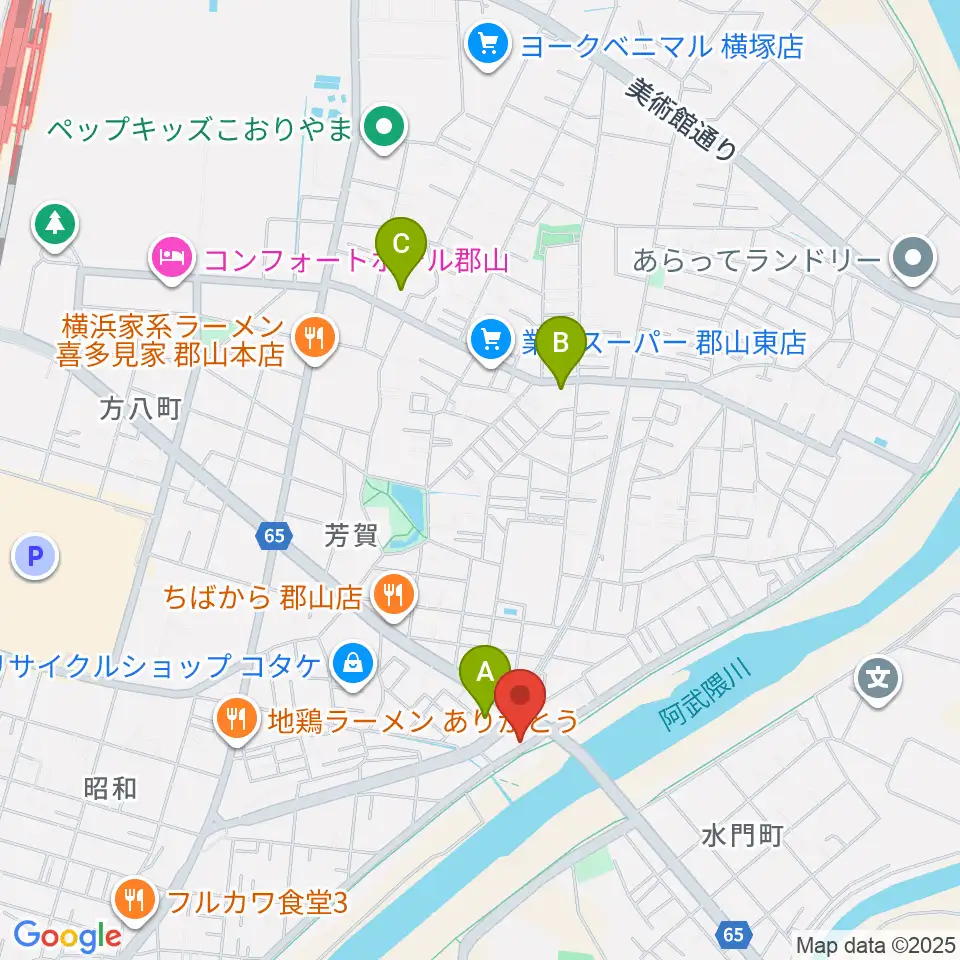 ココビートレコード周辺のコンビニエンスストア一覧地図
