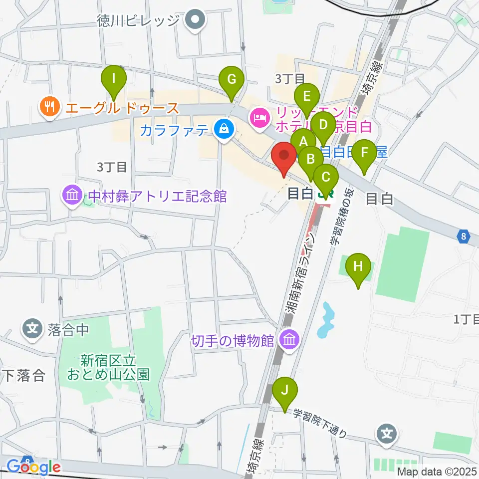 WORLD DISQUE周辺のコンビニエンスストア一覧地図
