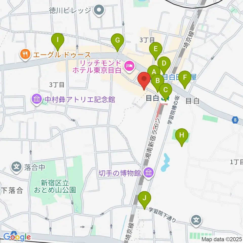 WORLD DISQUE周辺のコンビニエンスストア一覧地図