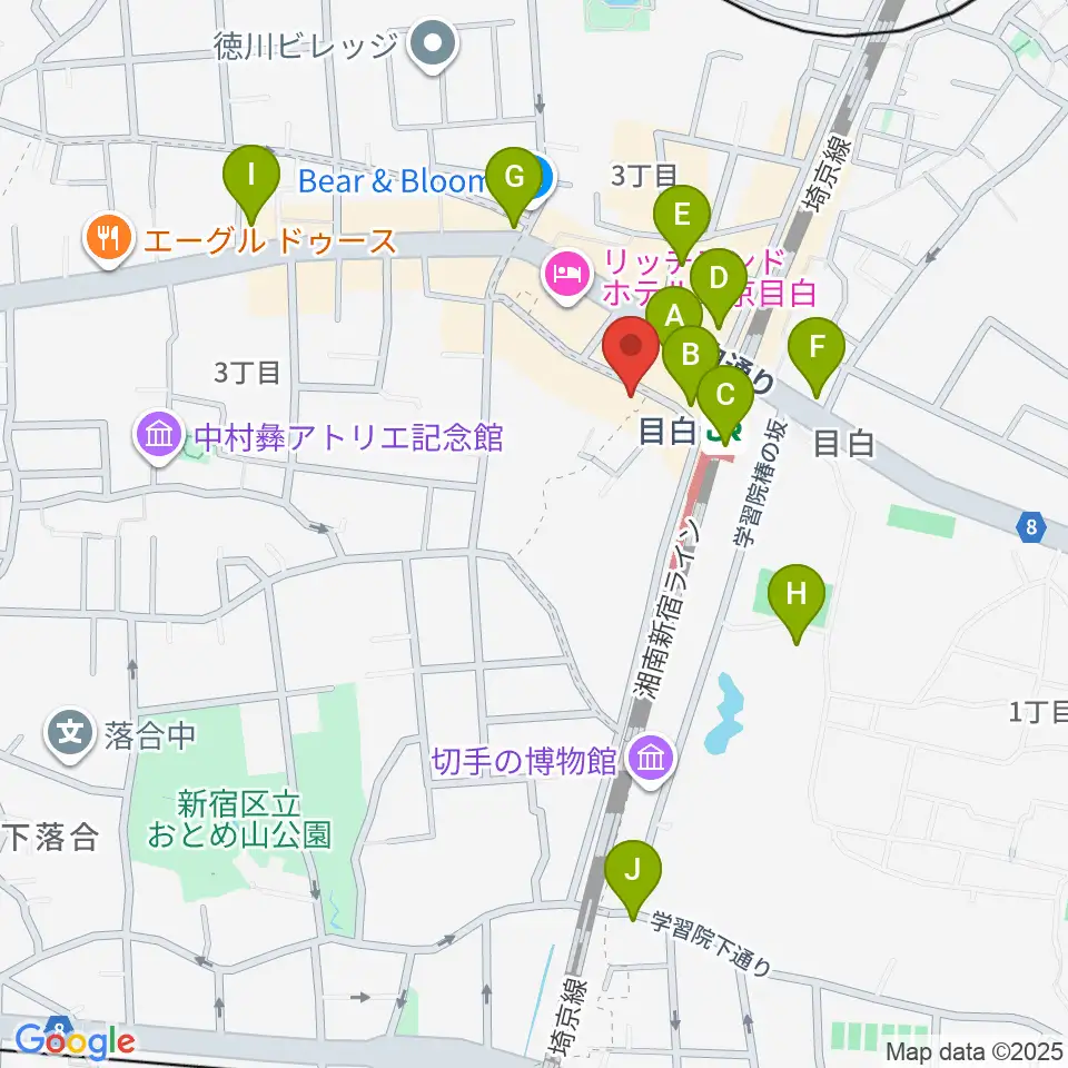 WORLD DISQUE周辺のコンビニエンスストア一覧地図