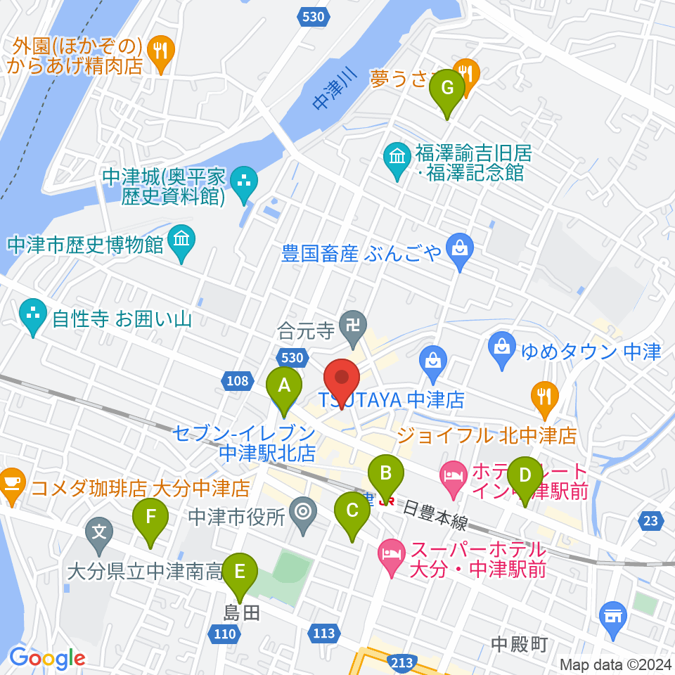 リル・ドリーム周辺のコンビニエンスストア一覧地図