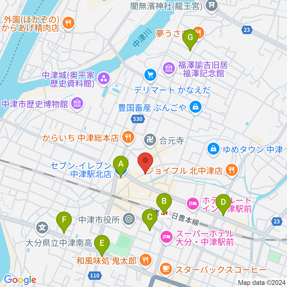 リル・ドリーム周辺のコンビニエンスストア一覧地図