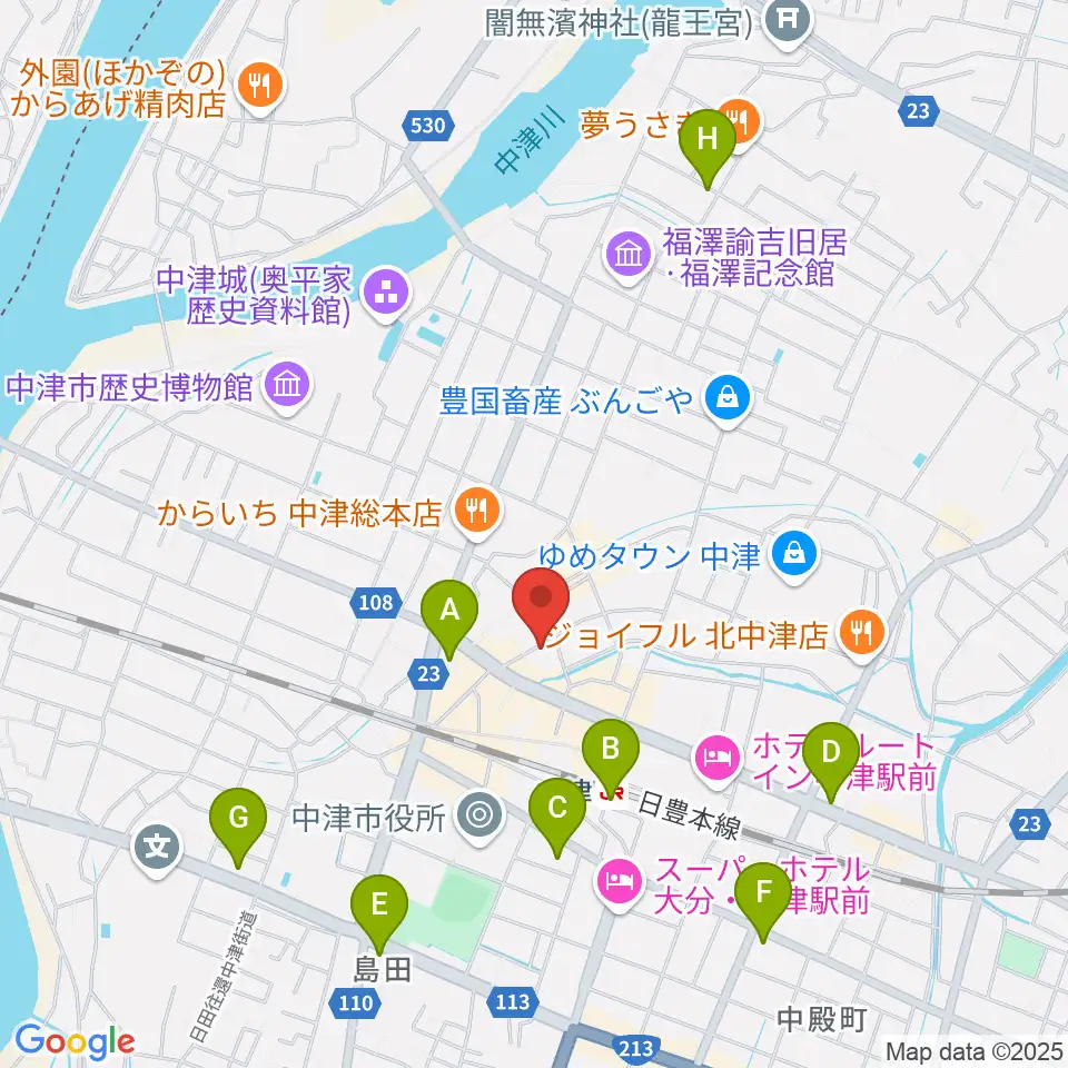 リル・ドリーム周辺のコンビニエンスストア一覧地図