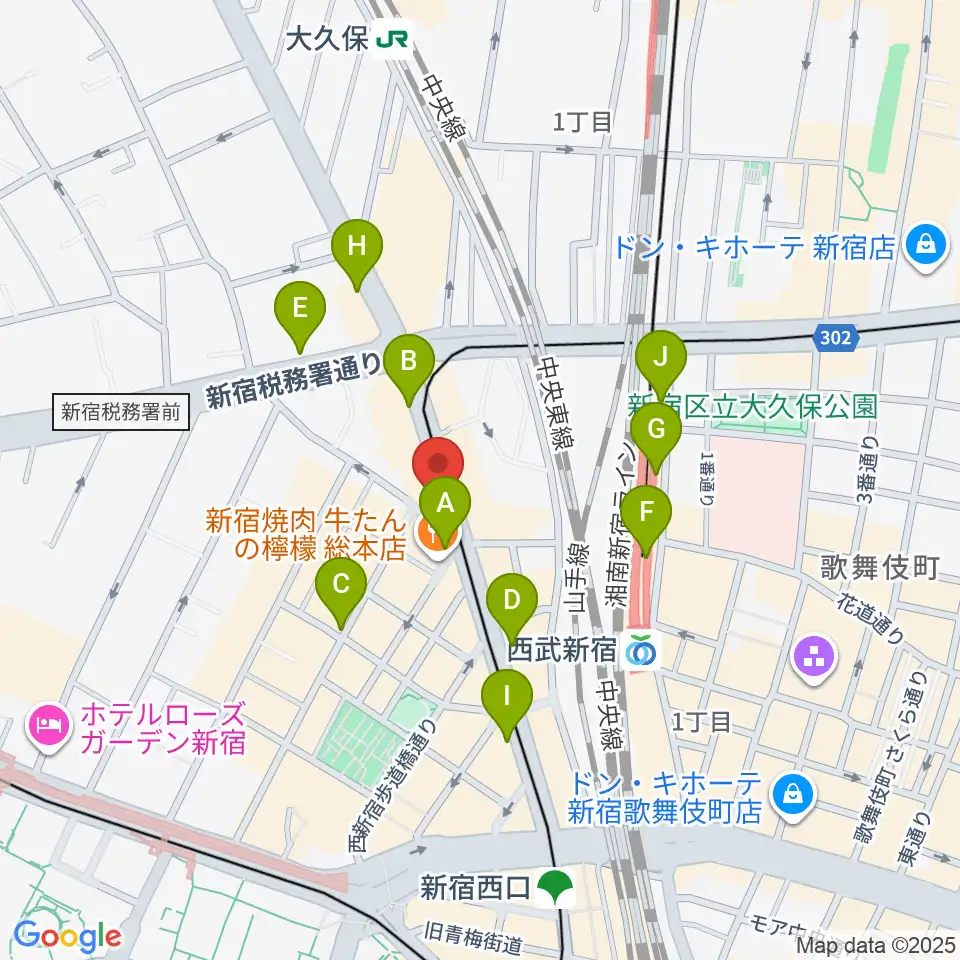 ナットレコード周辺のコンビニエンスストア一覧地図