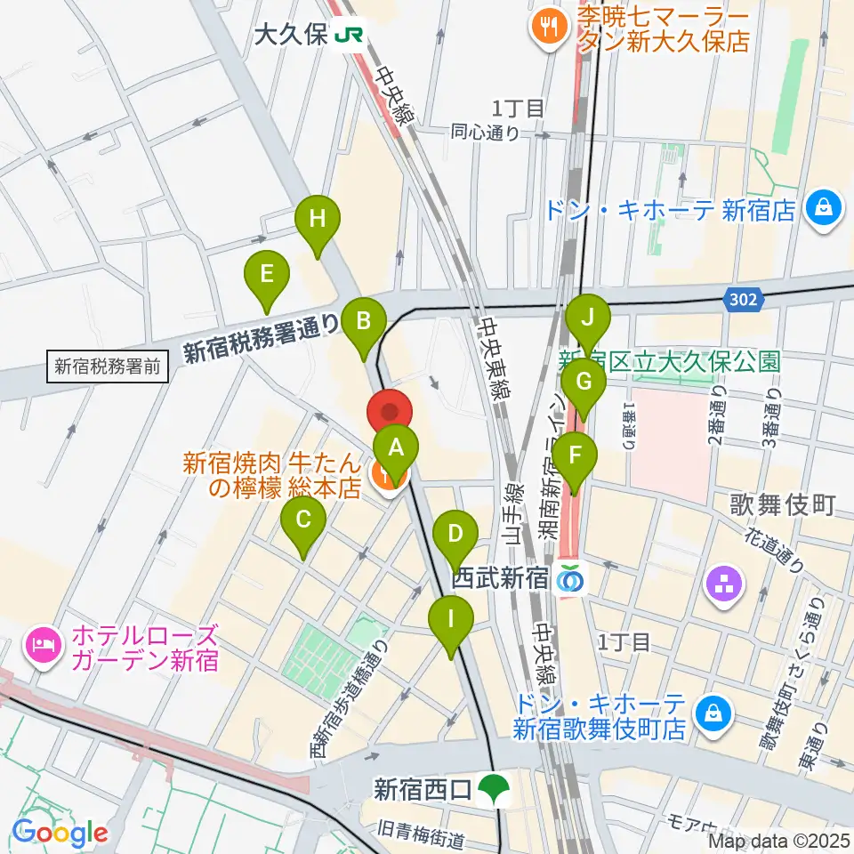 ナットレコード周辺のコンビニエンスストア一覧地図