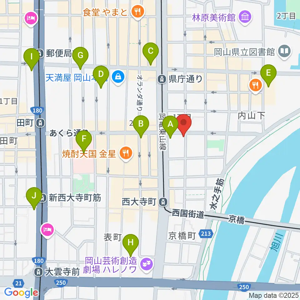 record shop DIG DIG周辺のコンビニエンスストア一覧地図
