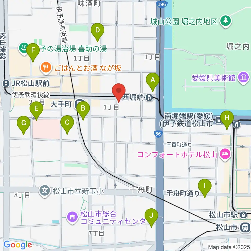モア・ミュー ジック周辺のコンビニエンスストア一覧地図