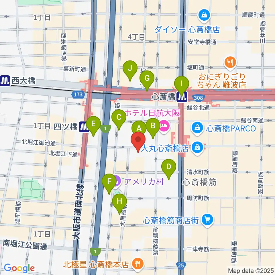 レコードショップ rare groove周辺のコンビニエンスストア一覧地図