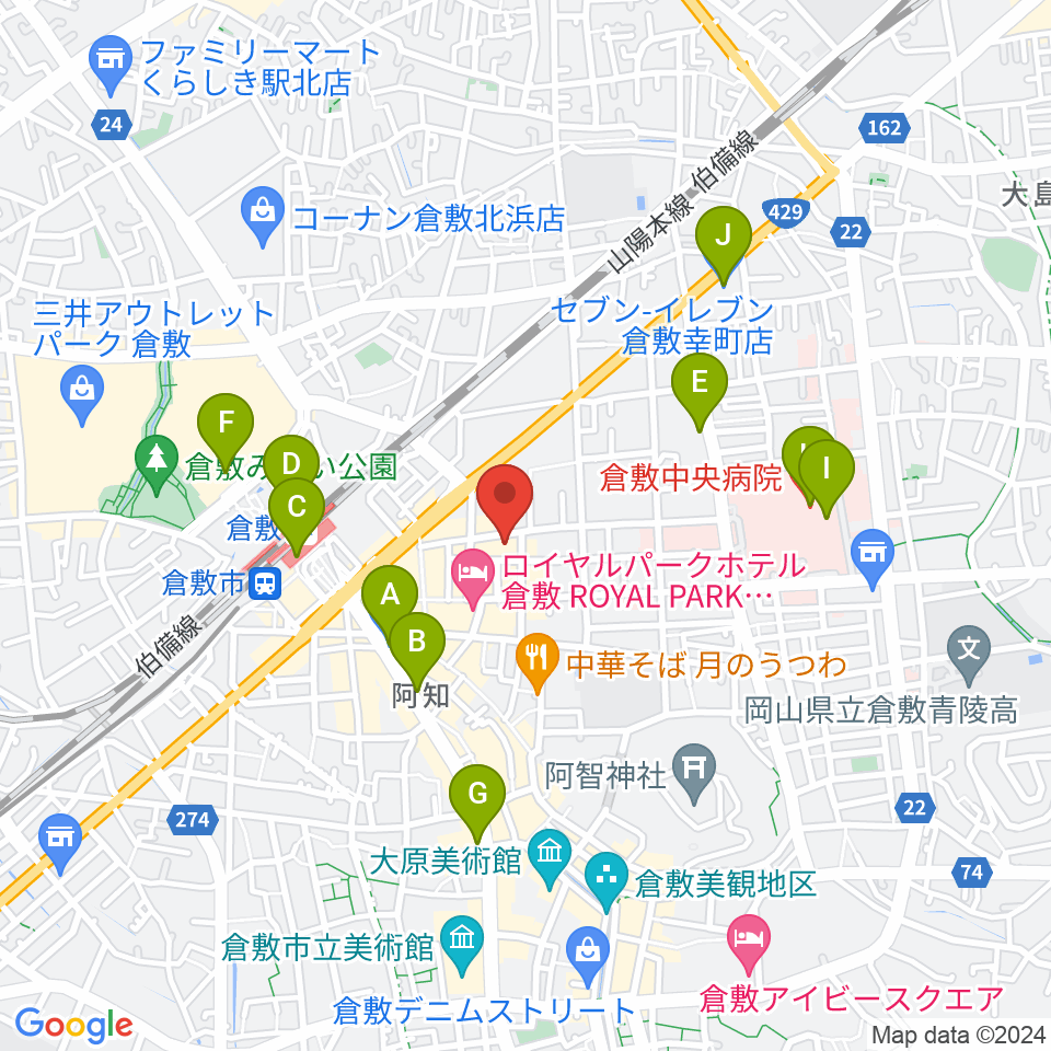 ガーデンオブディライト周辺のコンビニエンスストア一覧地図