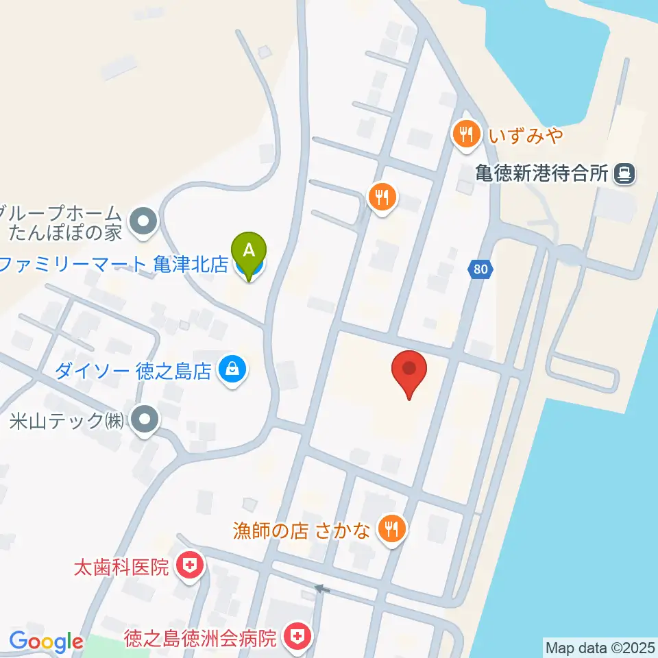 徳之島町文化会館周辺のコンビニエンスストア一覧地図
