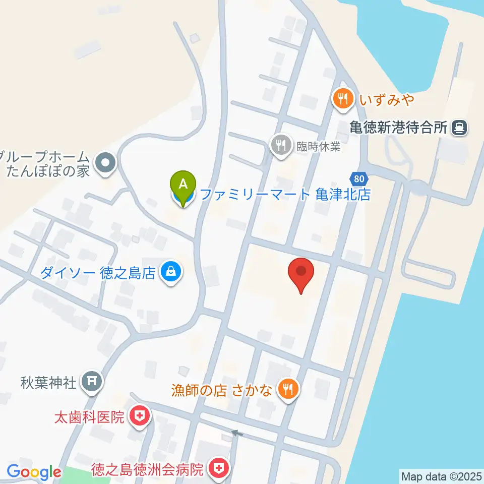 徳之島町文化会館周辺のコンビニエンスストア一覧地図