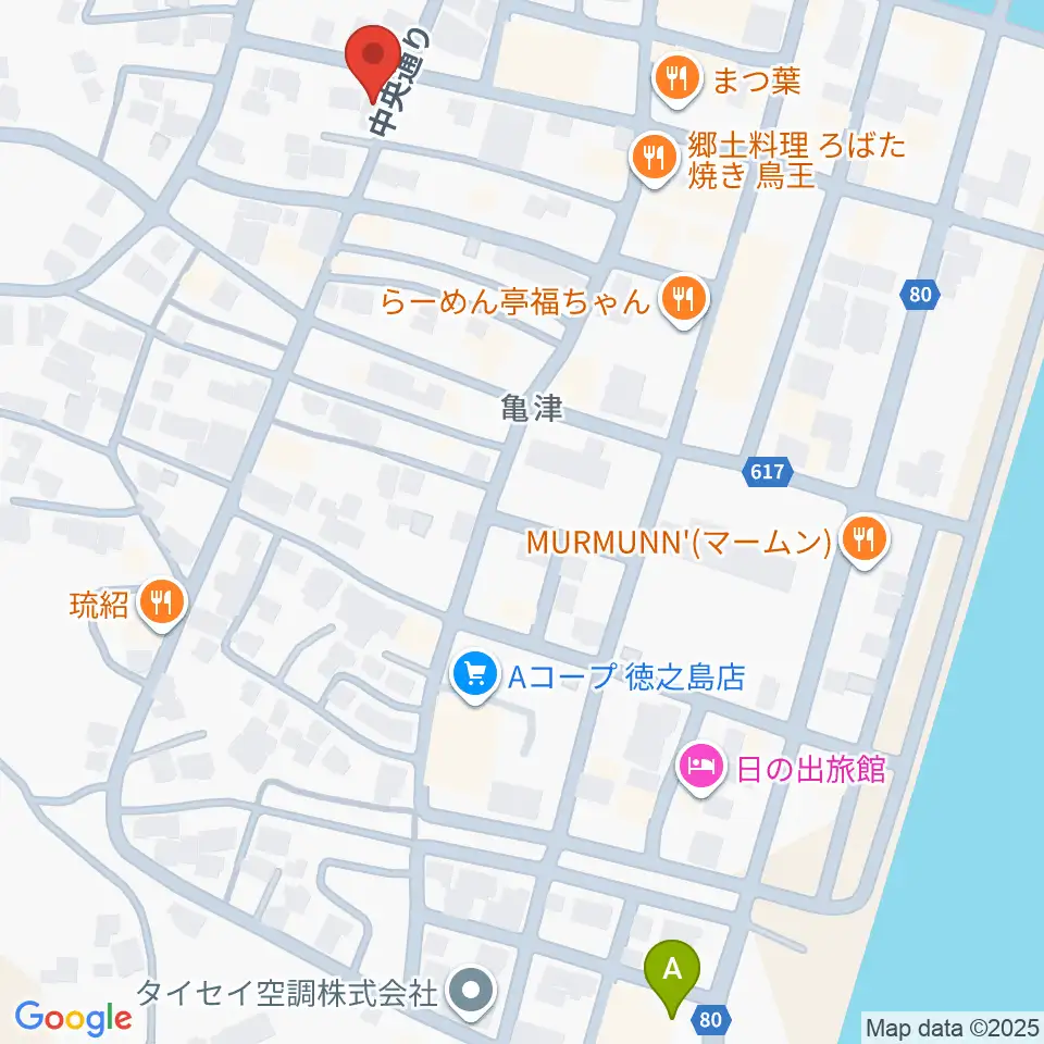 徳之島MAC周辺のコンビニエンスストア一覧地図