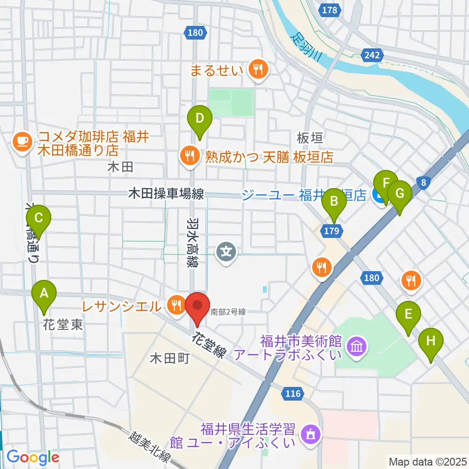 フラミンゴレコーズ周辺のコンビニエンスストア一覧地図