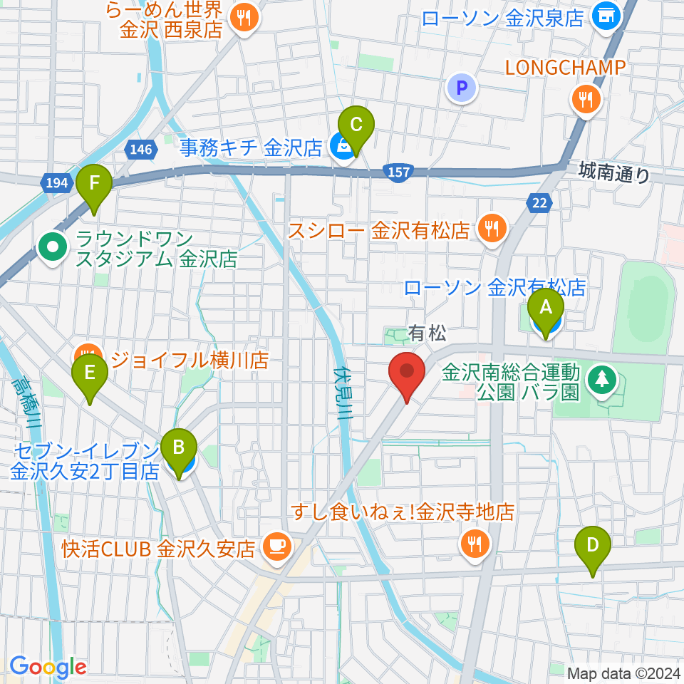 エブリデイ・レコード周辺のコンビニエンスストア一覧地図