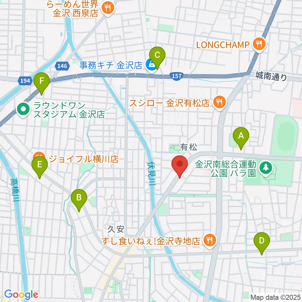 エブリデイ・レコード周辺のコンビニエンスストア一覧地図