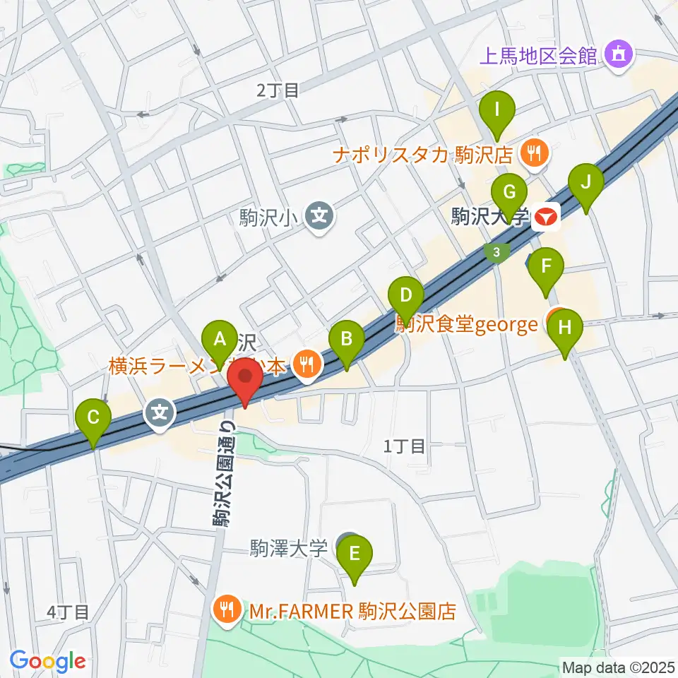 STUDIO ARNEST周辺のコンビニエンスストア一覧地図