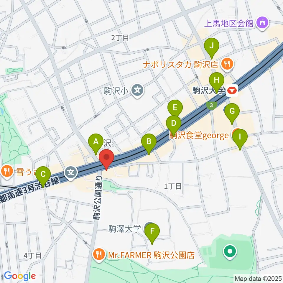 STUDIO ARNEST周辺のコンビニエンスストア一覧地図