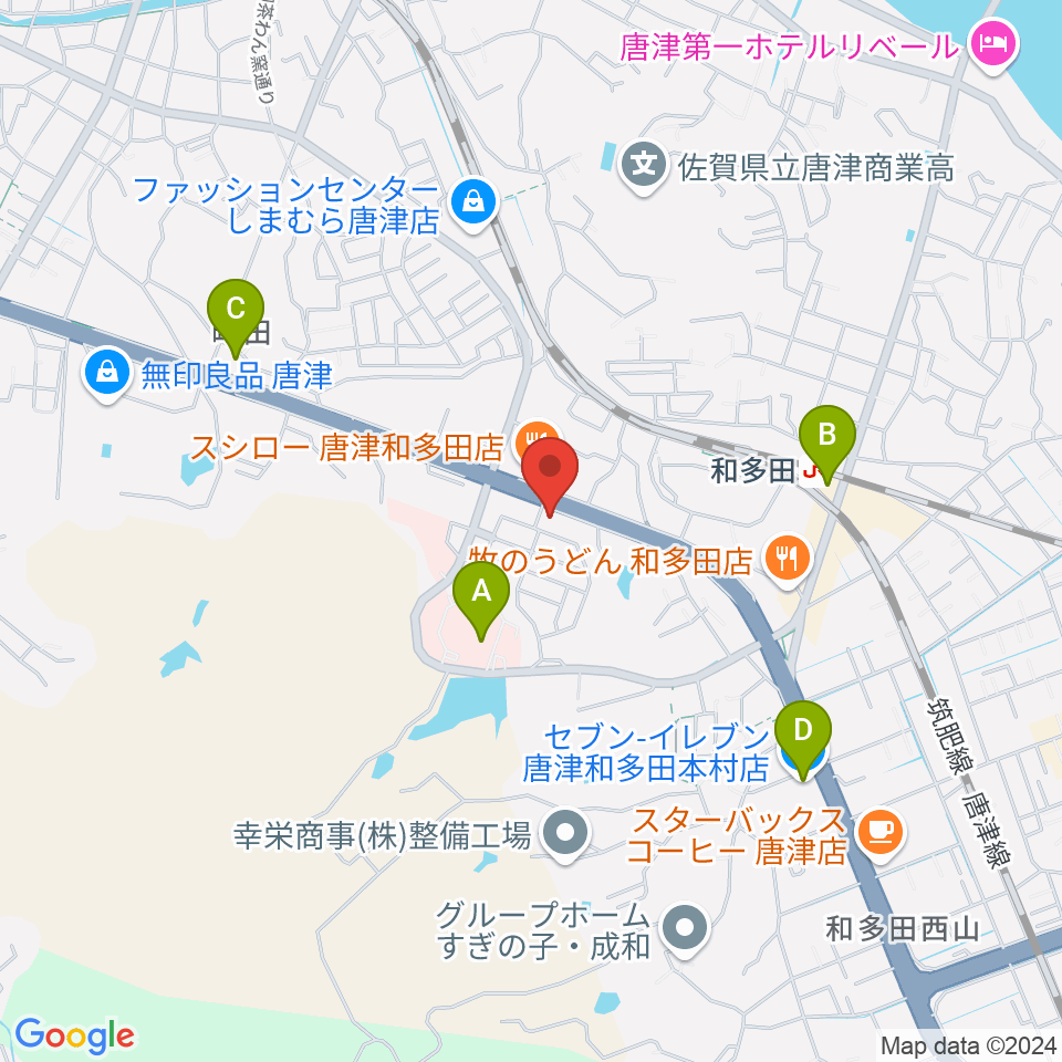 OLENGE周辺のコンビニエンスストア一覧地図