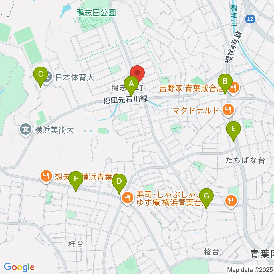 中古レコードのタチバナ周辺のコンビニエンスストア一覧地図