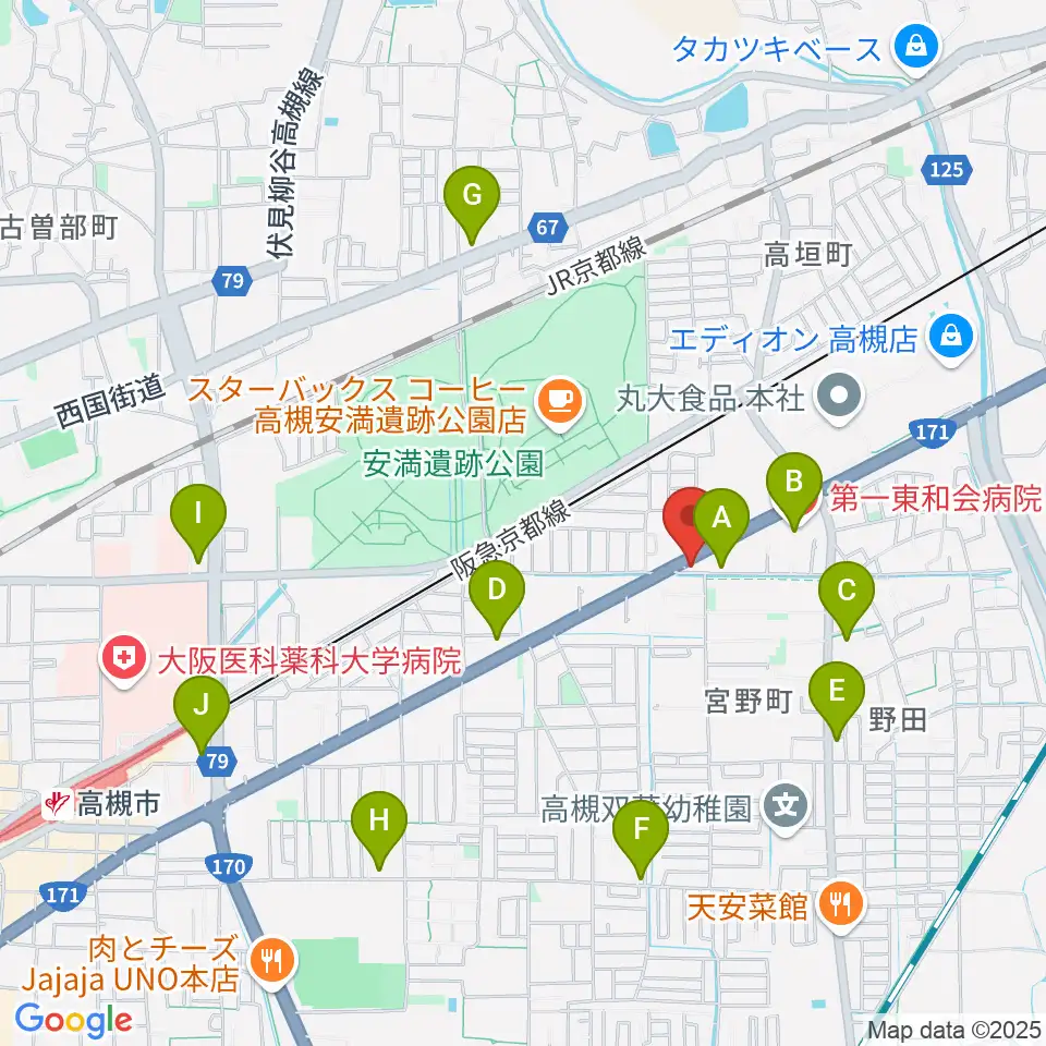 songbird スタジオ周辺のコンビニエンスストア一覧地図